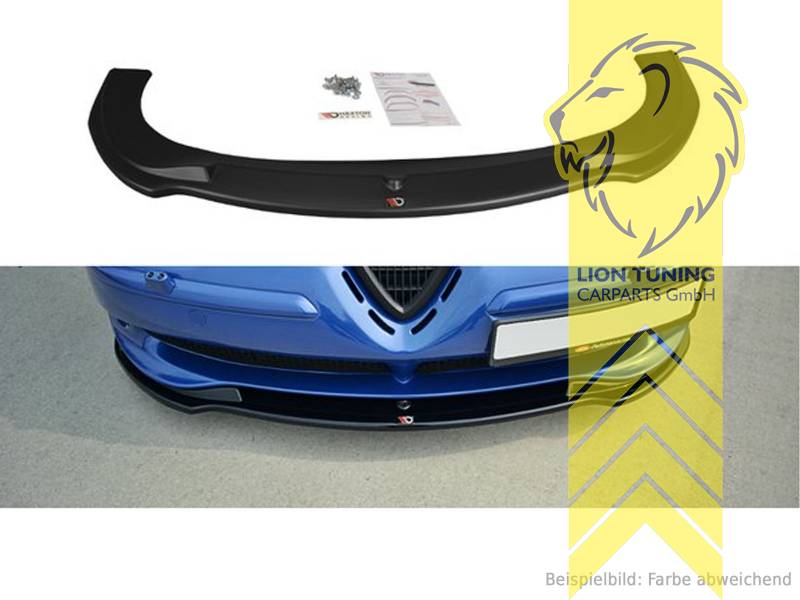 schwarz glänzend, ABS Kunststoff, Eintragungsfrei / mit ABE