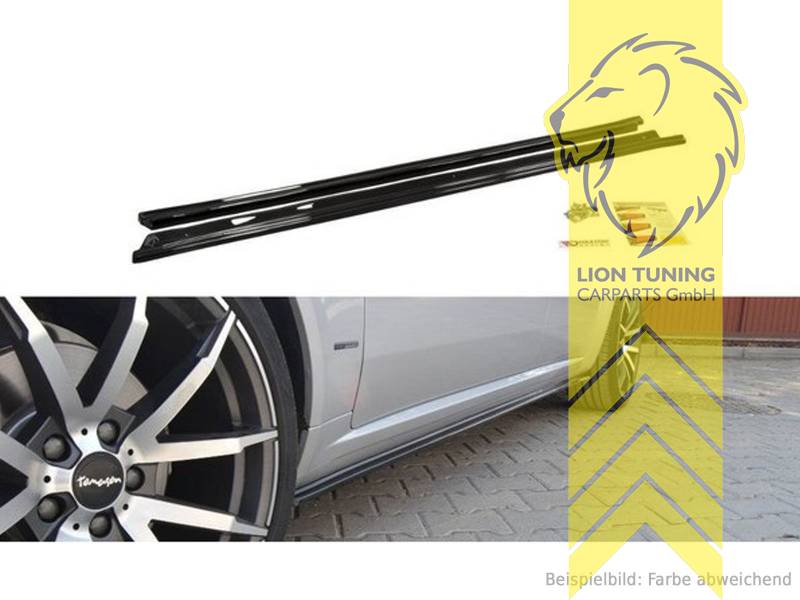 schwarz glänzend, ABS Kunststoff, Eintragungsfrei / mit ABE