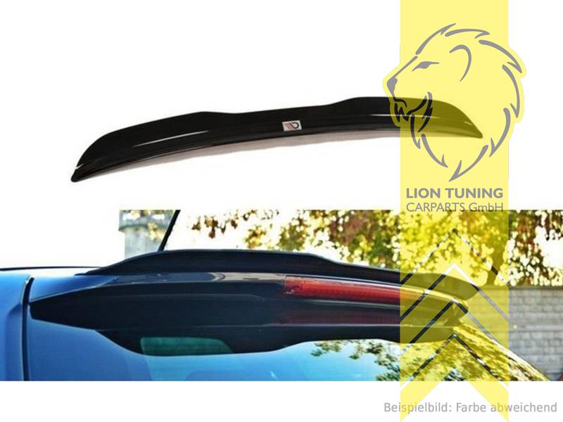 schwarz glänzend, ABS Kunststoff, Eintragungsfrei / mit ABE