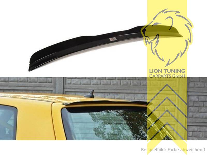 Liontuning Tuningartikel Fur Ihr Auto Lion Tuning Carparts Gmbhmaxton Spoiler Cap Passend Fur Vw Golf 4 Schwarz Matt