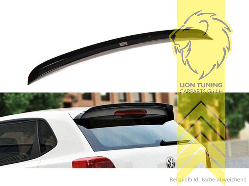 schwarz glänzend, ABS Kunststoff, Eintragungsfrei / mit ABE