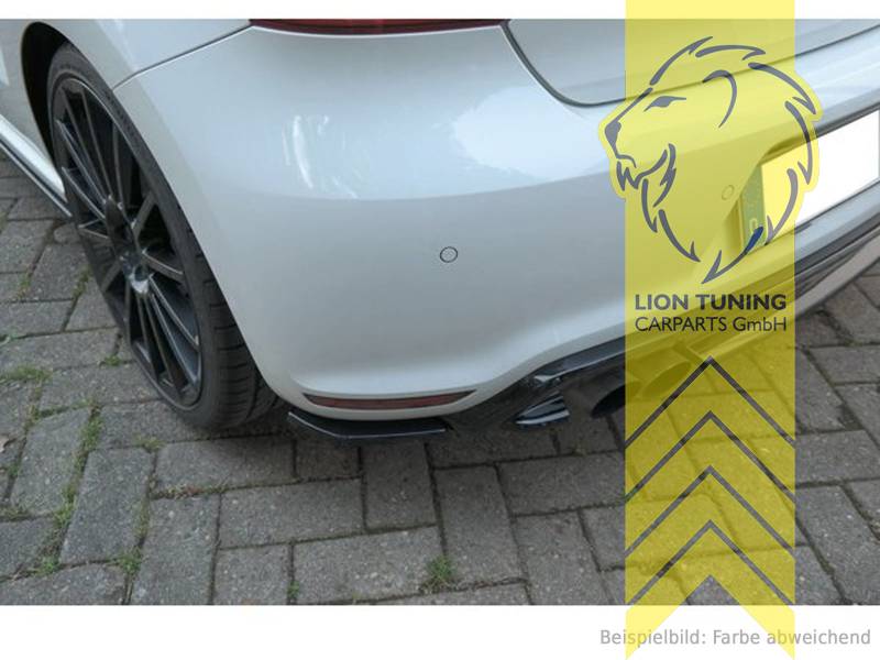 schwarz glänzend, ABS Kunststoff, Eintragungsfrei / mit ABE