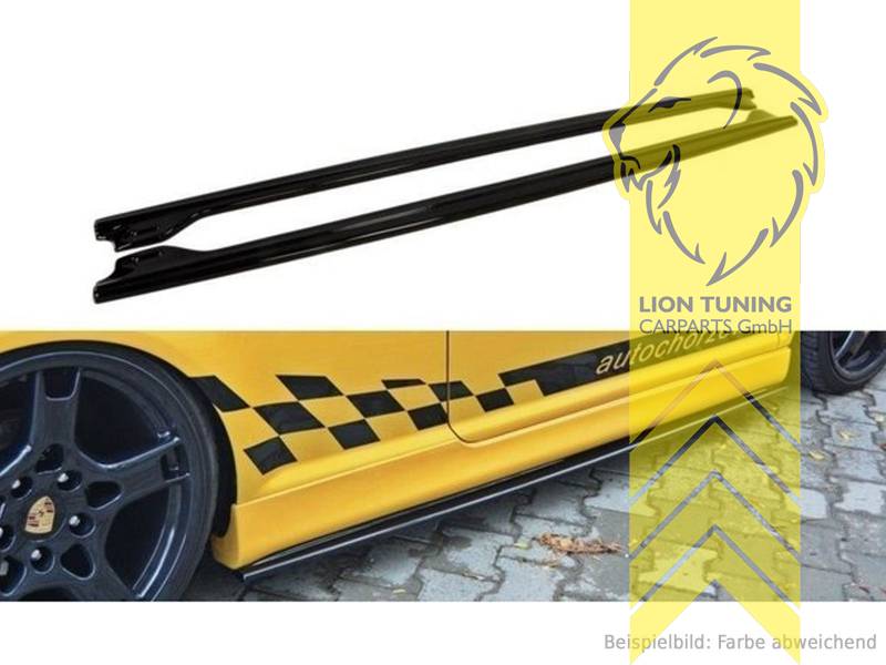 schwarz glänzend, ABS Kunststoff, Eintragungsfrei / mit ABE