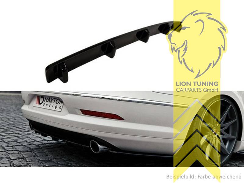 schwarz glänzend, ABS Kunststoff, Eintragungsfrei / mit ABE