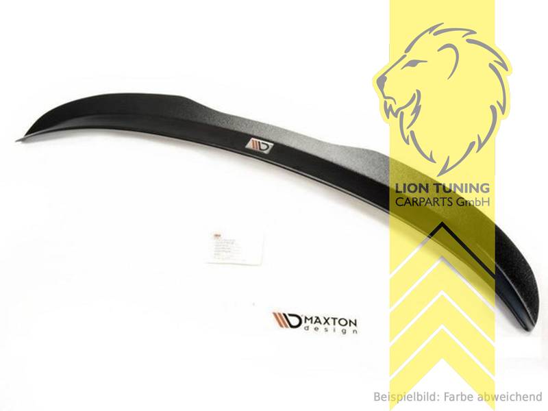 nur passend für Fahrzeuge mit R-Line Dachspoiler, schwarz glänzend, ABS Kunststoff, Eintragungsfrei / mit ABE