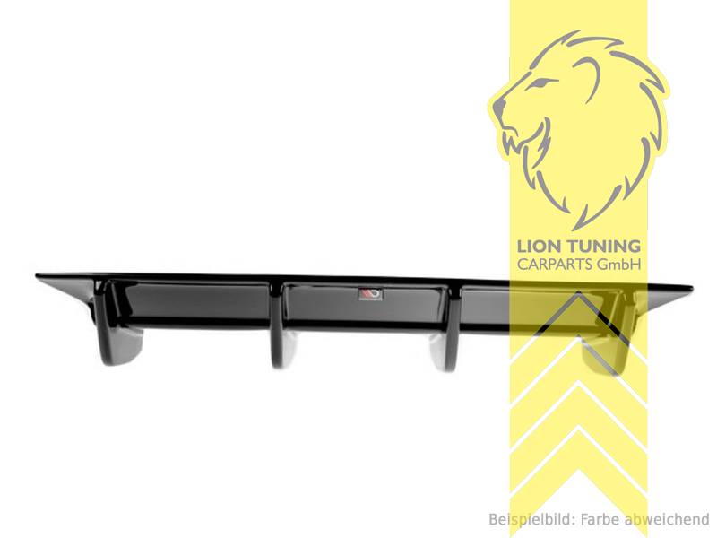 Liontuning - Tuningartikel für Ihr Auto  Lion Tuning Carparts GmbHMaxton  Diffusor Heck Ansatz passend für VW Golf 7 R Variant Facelift schwarz  glänzend