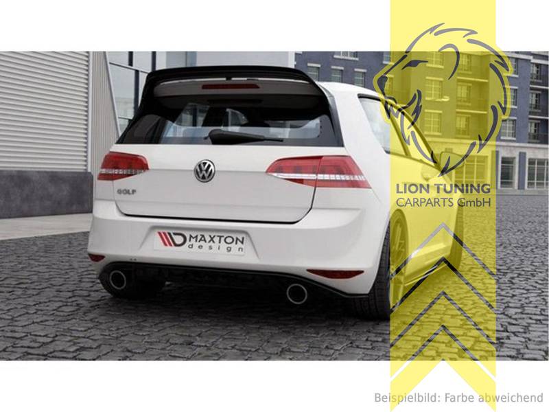 Liontuning - Tuningartikel für Ihr Auto  Lion Tuning Carparts GmbH Maxton  Racing Cup Spoilerlippe Spoilerschwert für VW Golf 7 GTI Clubsport
