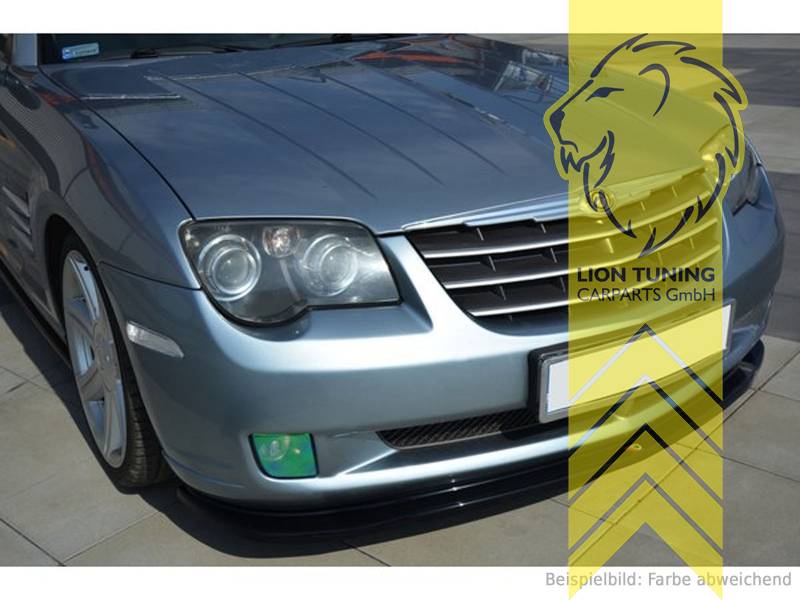 schwarz glänzend, ABS Kunststoff, Eintragungsfrei / mit ABE