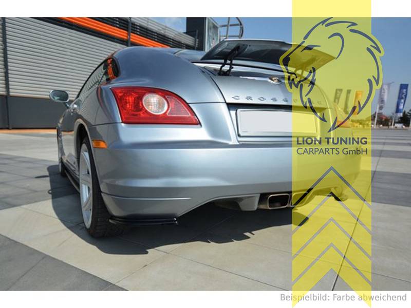 schwarz glänzend, ABS Kunststoff, Eintragungsfrei / mit ABE