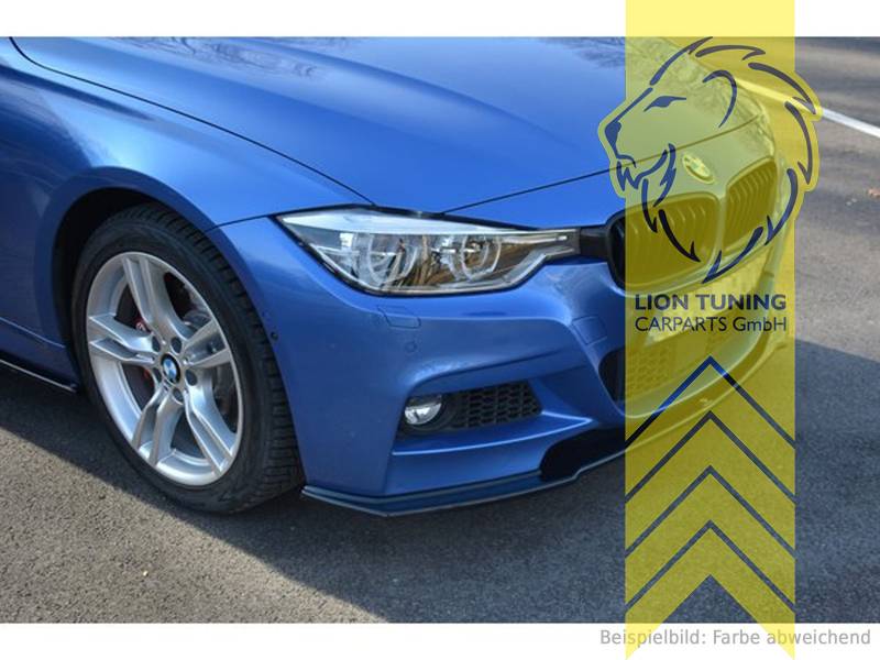 Frontspoiler Lippe Ansatz Performance Matt passend für BMW 3er F30 F31  11-19 kaufen