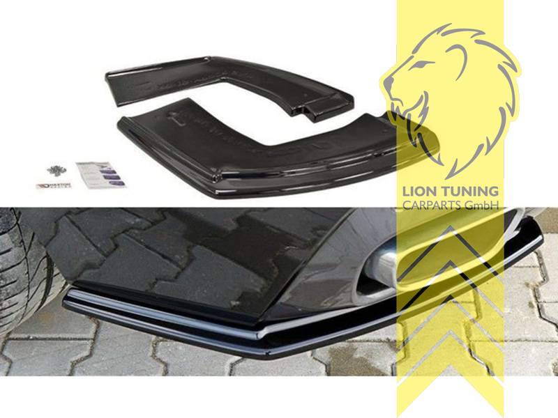 schwarz glänzend, nur passend für Fahrzeuge mit M-Paket, ABS Kunststoff, Eintragungsfrei / mit ABE