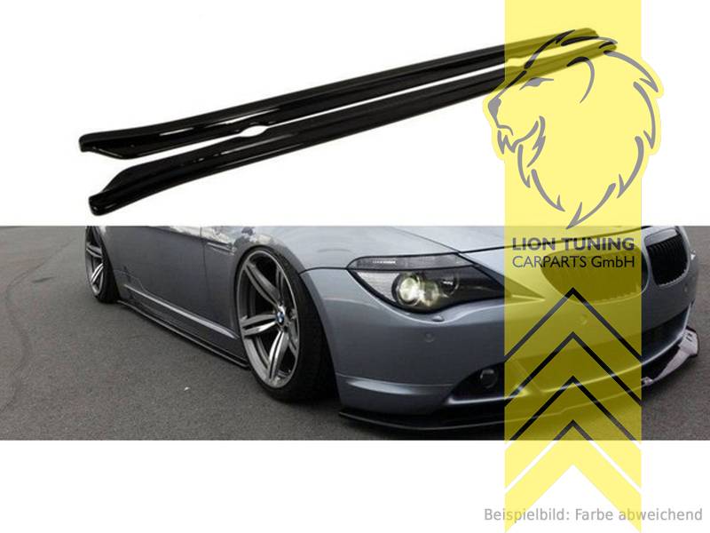 schwarz glänzend, ABS Kunststoff, Eintragungsfrei / mit ABE