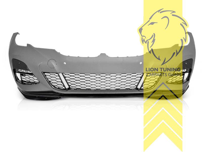 Liontuning - Tuningartikel für Ihr Auto  Lion Tuning Carparts GmbH  Frontstoßstange für BMW G20 Limo G21 Touring auch für M-Paket für PDC