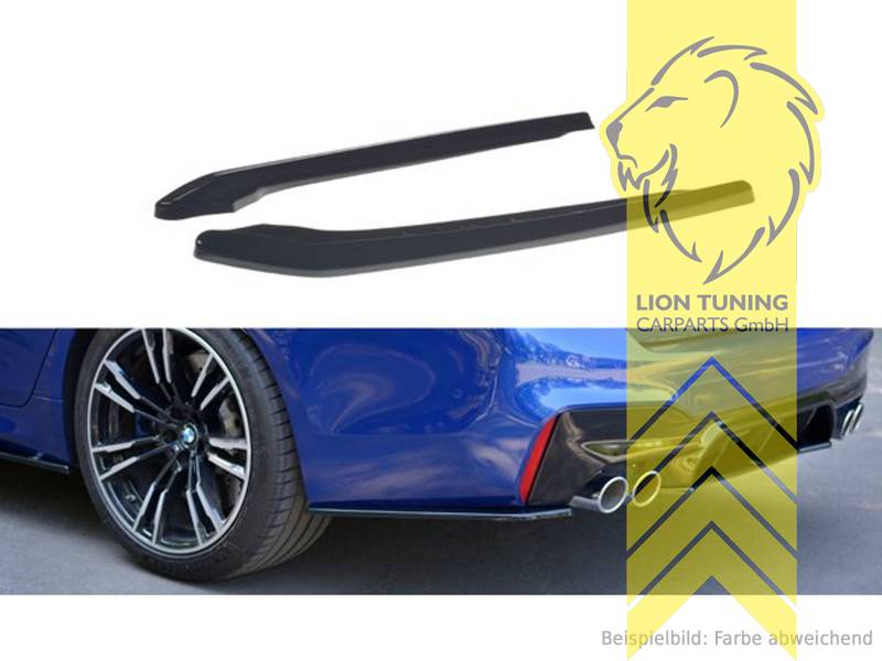 schwarz glänzend, ABS Kunststoff, Eintragungsfrei / mit ABE