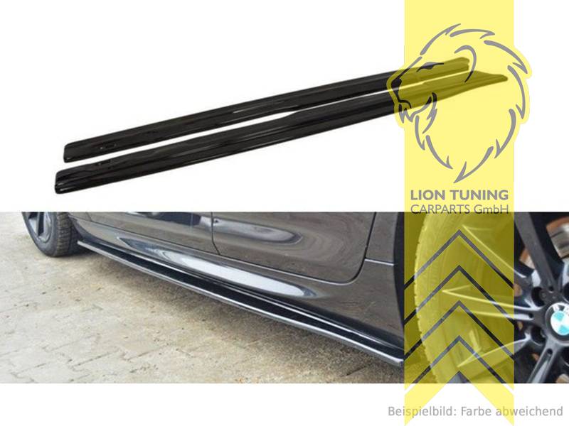 schwarz matt, nur passend für M-Paket, ABS Kunststoff, Eintragungsfrei / mit ABE