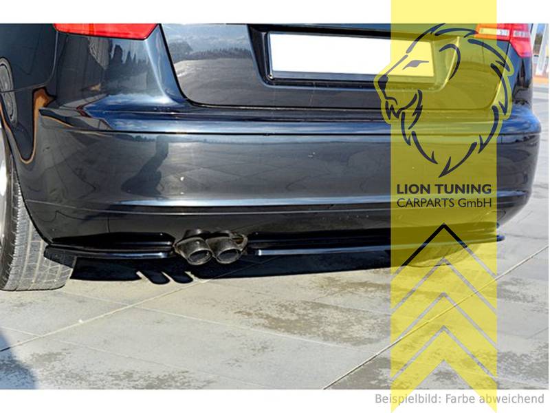 schwarz glänzend, ABS Kunststoff, Eintragungsfrei / mit ABE