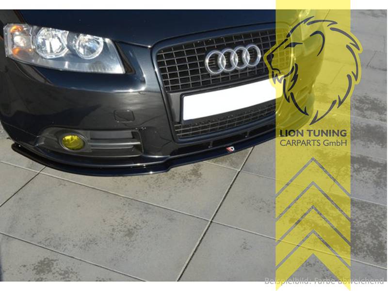Liontuning - Tuningartikel für Ihr Auto  Lion Tuning Carparts GmbH  Stoßstange Audi A3 8P S3 Optik inkl. Wabendesign Sportgrill schwarz chrom
