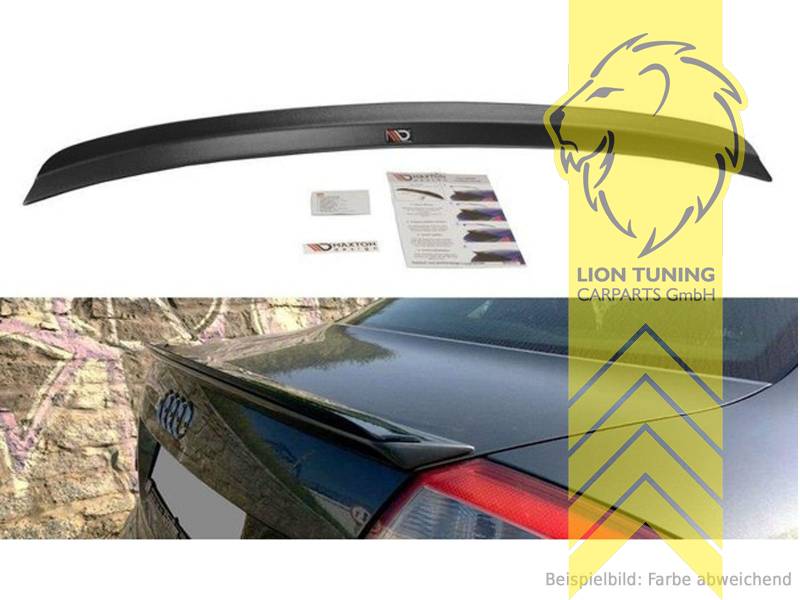 schwarz glänzend, ABS Kunststoff, Eintragungsfrei / mit ABE