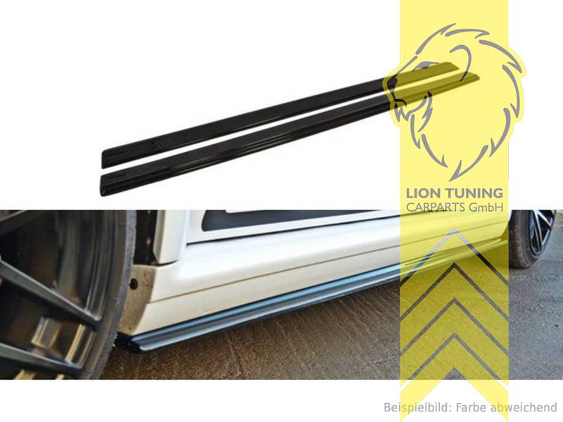 schwarz glänzend, ABS Kunststoff, Eintragungsfrei / mit ABE