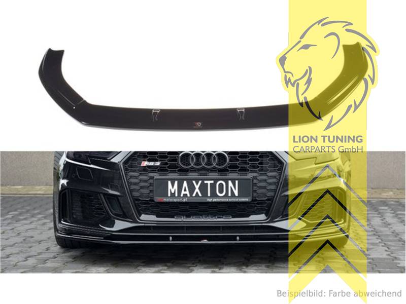 schwarz glänzend, ABS Kunststoff, Eintragungsfrei / mit ABE