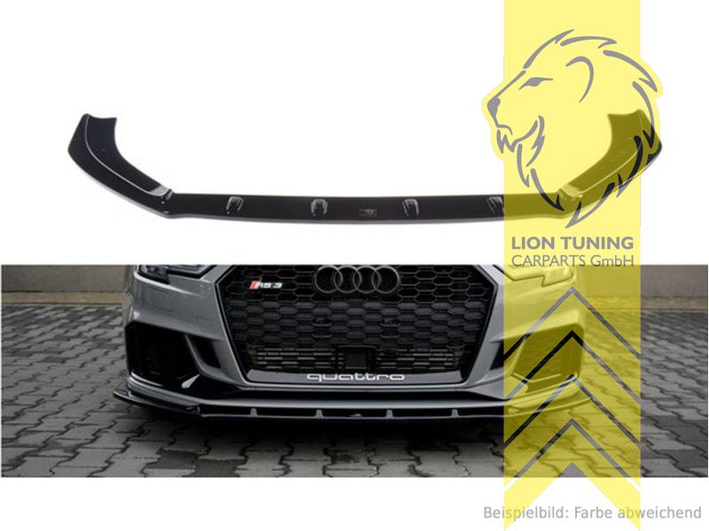 schwarz glänzend, ABS Kunststoff, Eintragungsfrei / mit ABE