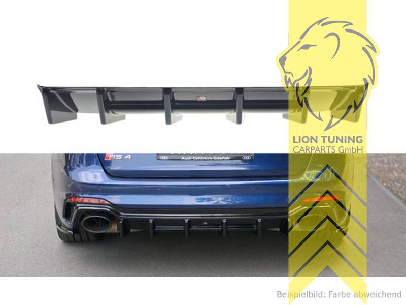 schwarz glänzend, ABS Kunststoff, Eintragungsfrei / mit ABE