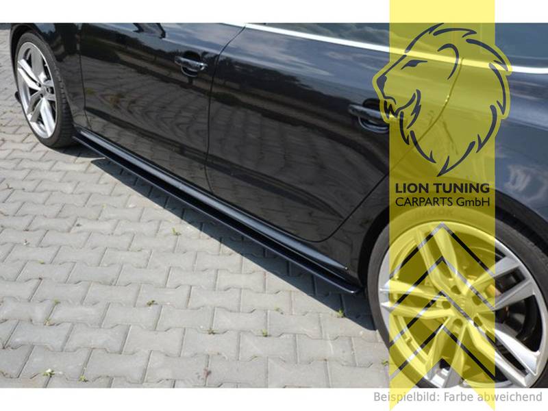 schwarz glänzend, ABS Kunststoff, Eintragungsfrei / mit ABE