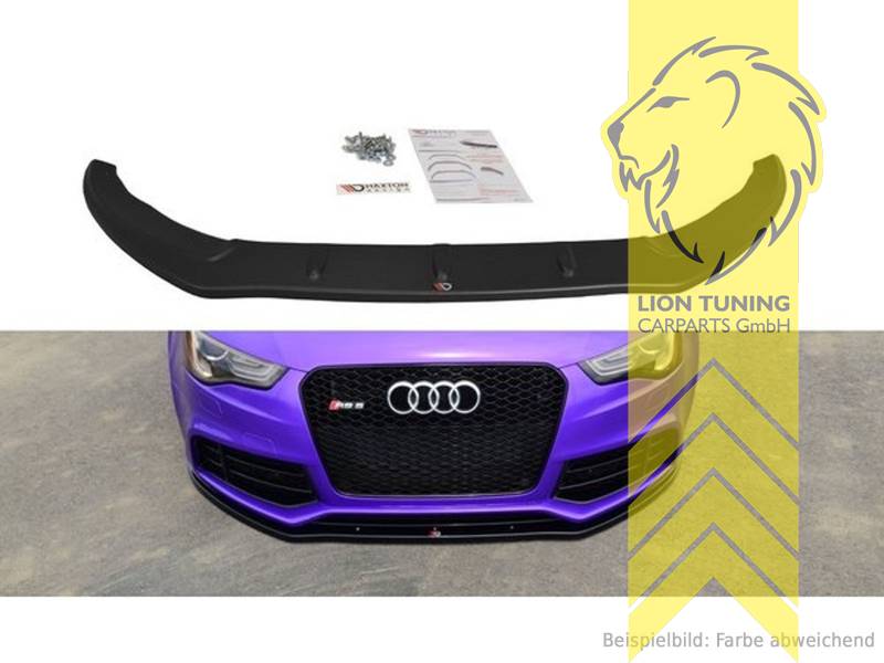 schwarz glänzend, ABS Kunststoff, Eintragungsfrei / mit ABE