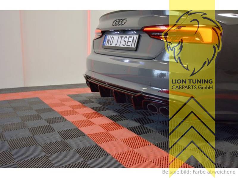 schwarz glänzend, ABS Kunststoff, Eintragungsfrei / mit ABE