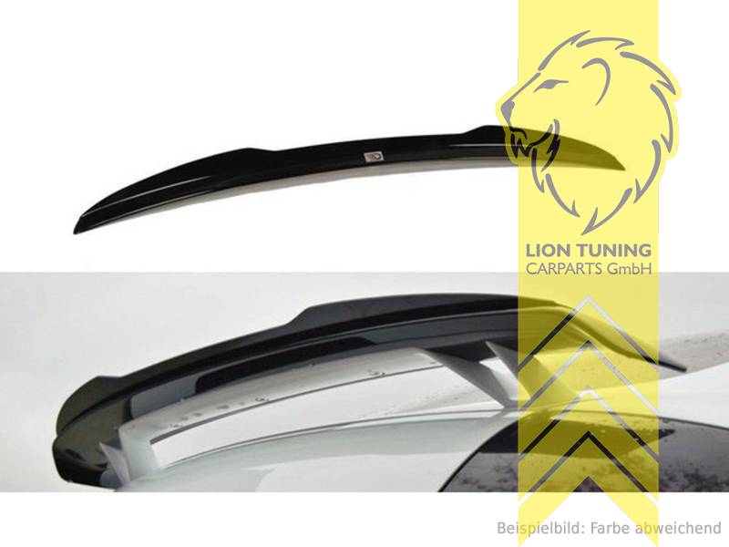 schwarz glänzend, ABS Kunststoff, Eintragungsfrei / mit ABE