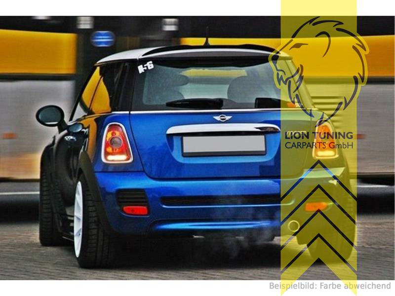 schwarz glänzend, ABS Kunststoff, Eintragungsfrei / mit ABE