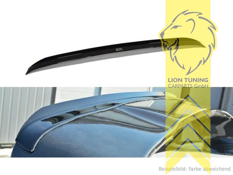 schwarz glänzend, ABS Kunststoff, Eintragungsfrei / mit ABE