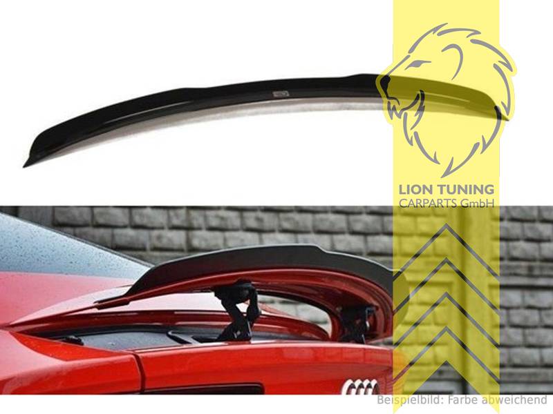 schwarz glänzend, ABS Kunststoff, Eintragungsfrei / mit ABE