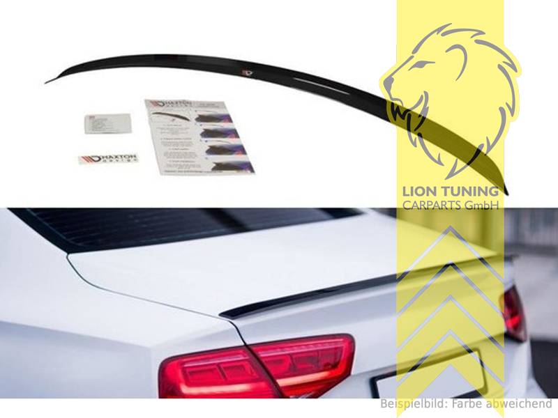 schwarz glänzend, ABS Kunststoff, Eintragungsfrei / mit ABE