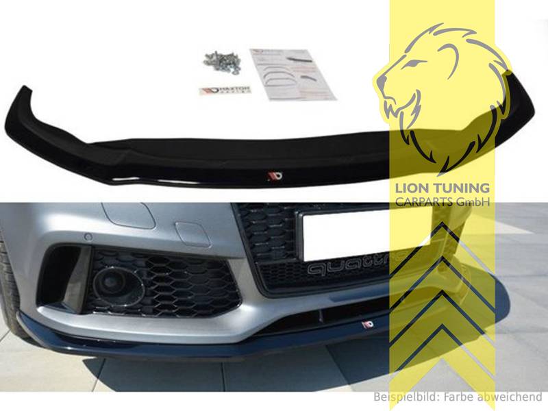 schwarz glänzend, ABS Kunststoff, Eintragungsfrei / mit ABE