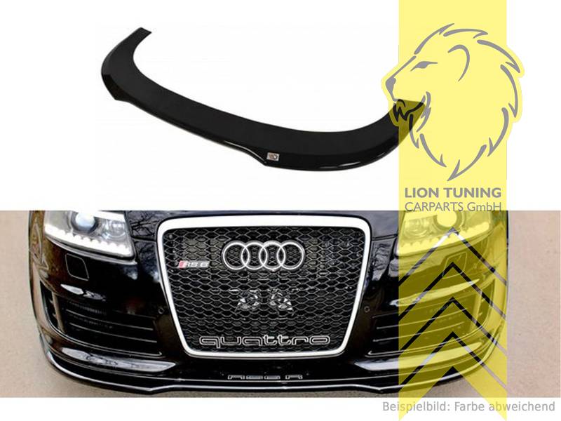 CUP Diffusor Ansatz SCHWARZ Für Audi RS6 C8 4A S6 A6 Heckansatz Heckstoßstange E