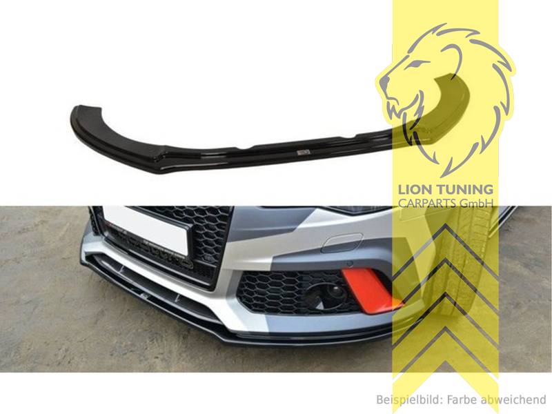 schwarz glänzend, ABS Kunststoff, Eintragungsfrei / mit ABE