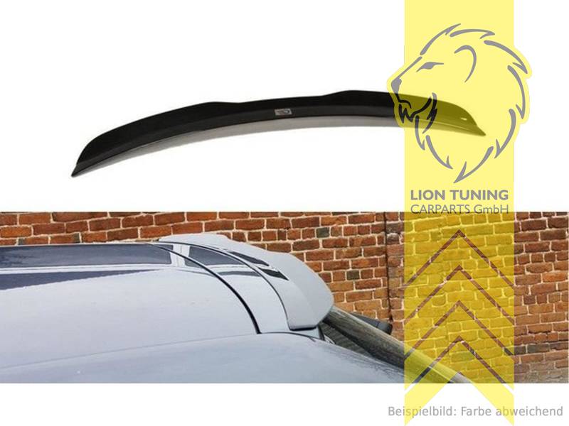 schwarz glänzend, ABS Kunststoff, Eintragungsfrei / mit ABE