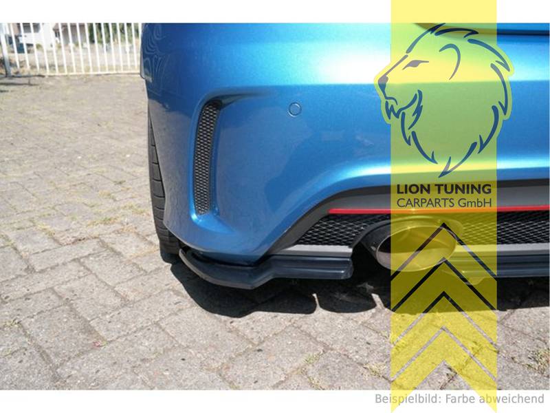 schwarz glänzend, ABS Kunststoff, Eintragungsfrei / mit ABE