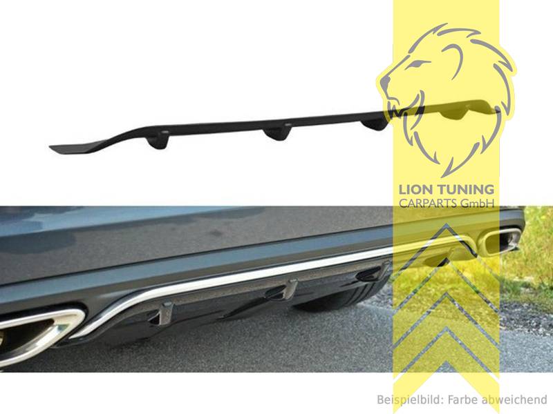 schwarz glänzend, ABS Kunststoff, Eintragungsfrei / mit ABE