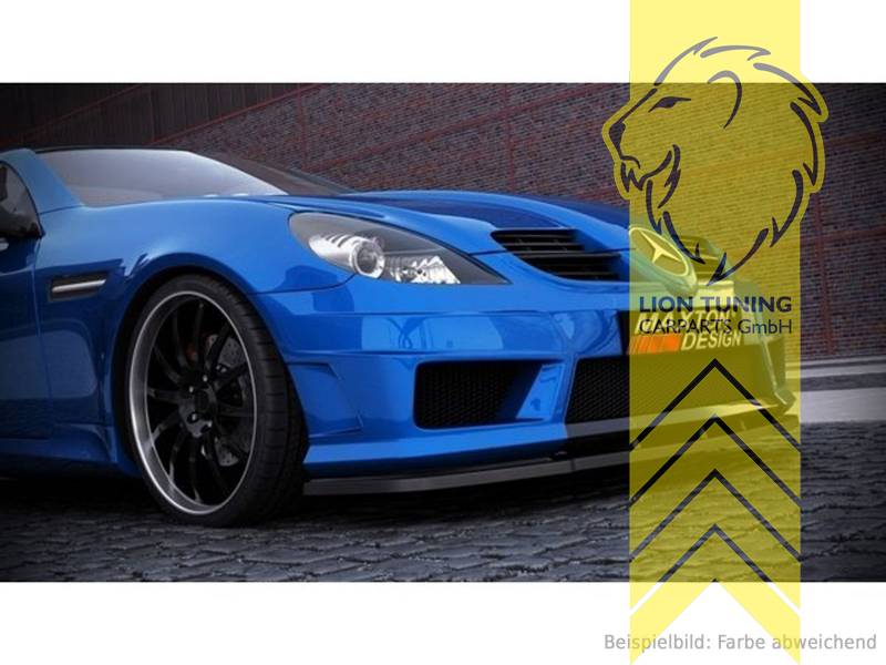 schwarz glänzend, ABS Kunststoff, Eintragungsfrei / mit ABE