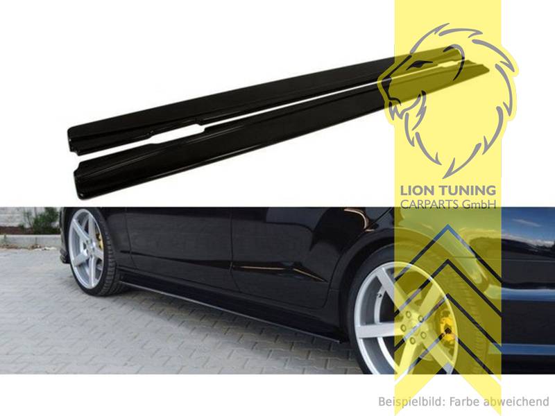 schwarz glänzend, ABS Kunststoff, Eintragungsfrei / mit ABE