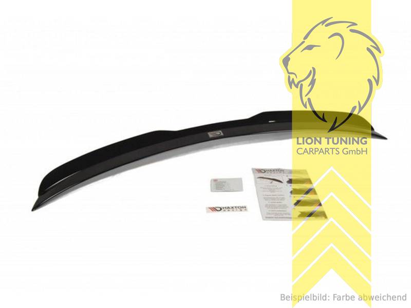 schwarz glänzend, ABS Kunststoff, Eintragungsfrei / mit ABE