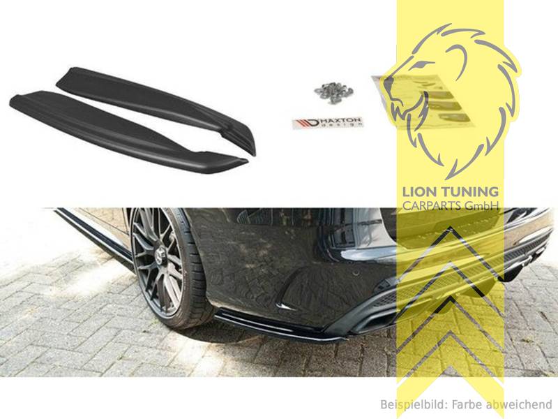 schwarz glänzend, ABS Kunststoff, Eintragungsfrei / mit ABE