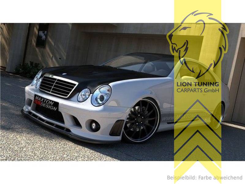 schwarz glänzend, ABS Kunststoff, Eintragungsfrei / mit ABE