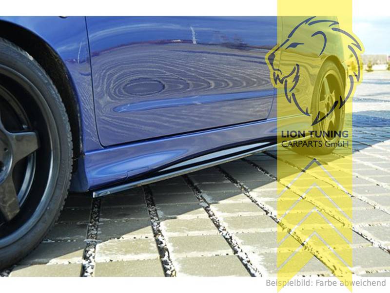 schwarz glänzend, ABS Kunststoff, Eintragungsfrei / mit ABE