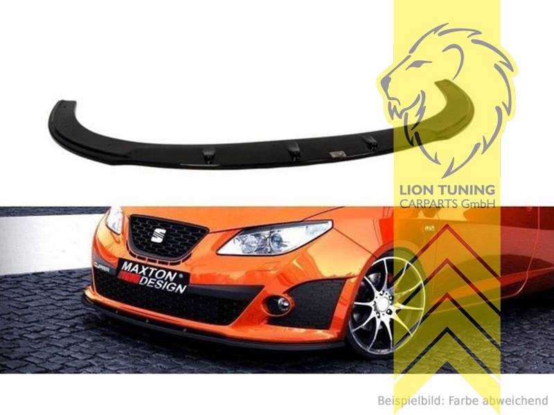 schwarz glänzend, ABS Kunststoff, Eintragungsfrei / mit ABE