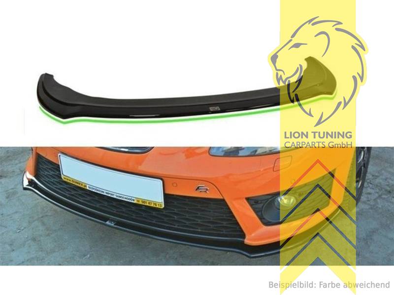 schwarz glänzend, ABS Kunststoff, Eintragungsfrei / mit ABE