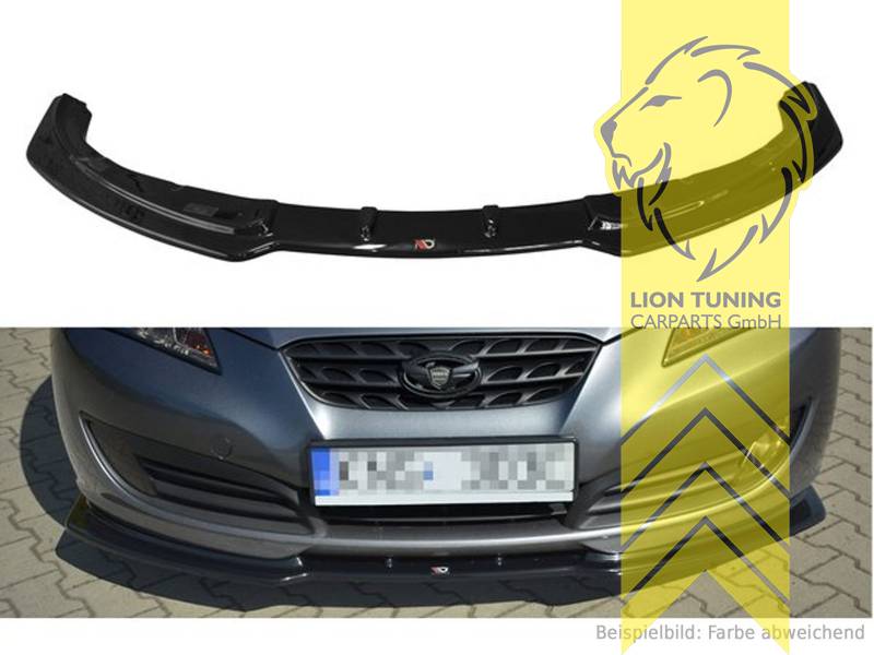 schwarz glänzend, ABS Kunststoff, Eintragungsfrei / mit ABE