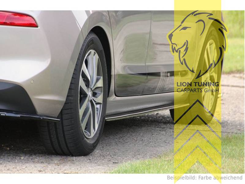 schwarz glänzend, ABS Kunststoff, Eintragungsfrei / mit ABE